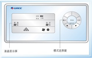 格力中文LCD显示屏